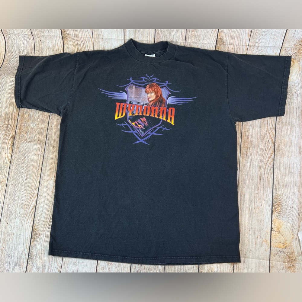 Vintage 90s Tultex Wynonna Judd Country Music 1997 Tour T Shirt Size 2XL - Picture 1 of 8